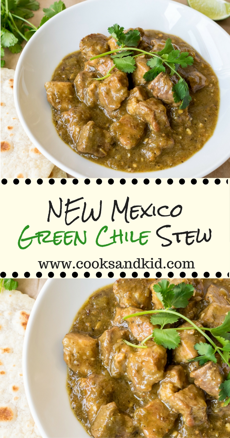 new mexican pork green chile stew